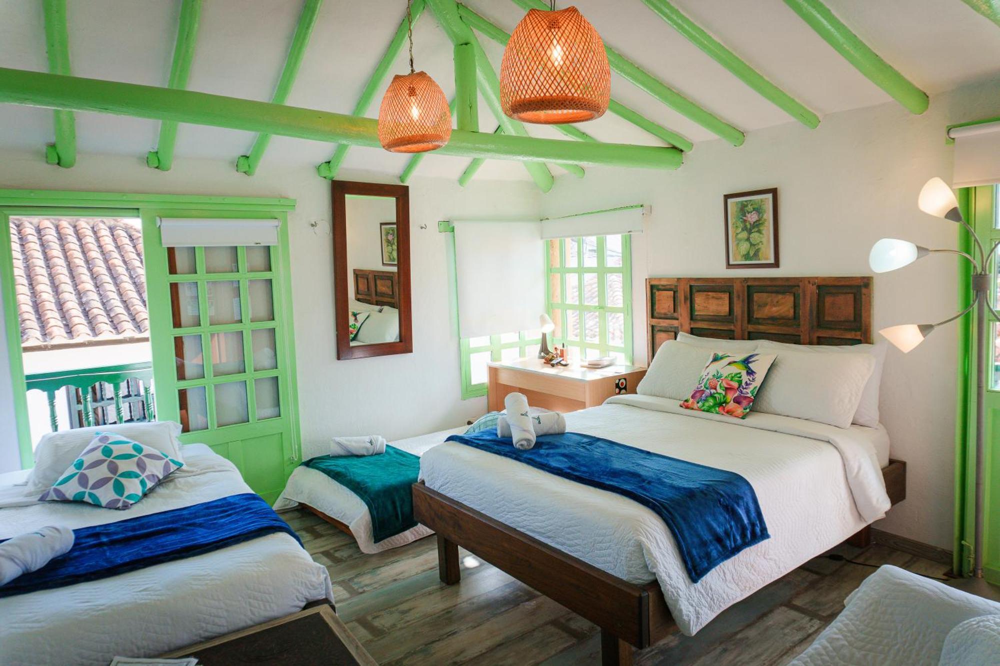 Apartamentos Y Habitaciones Le Colibri - Villa De Leyva Eksteriør bilde