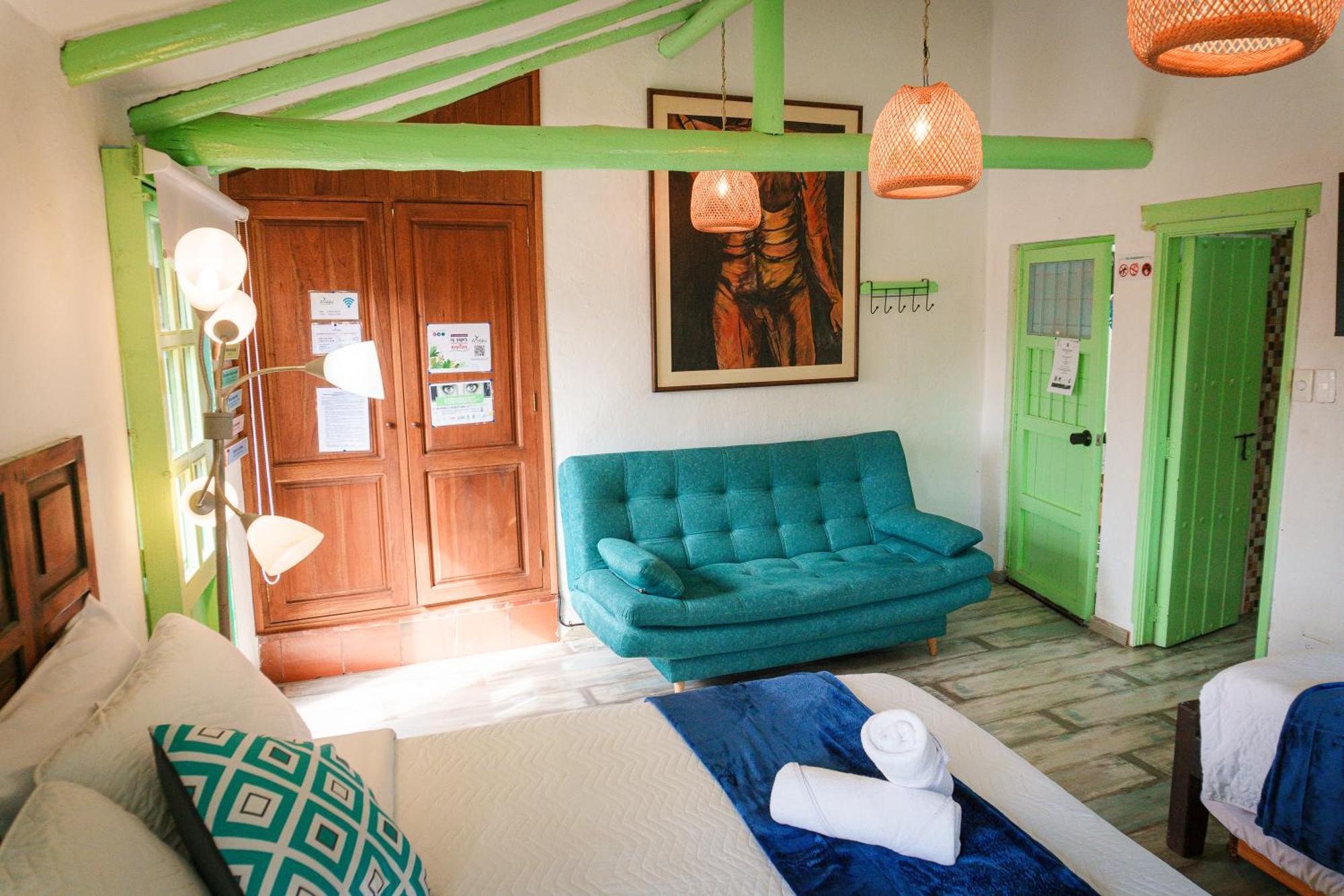 Apartamentos Y Habitaciones Le Colibri - Villa De Leyva Eksteriør bilde