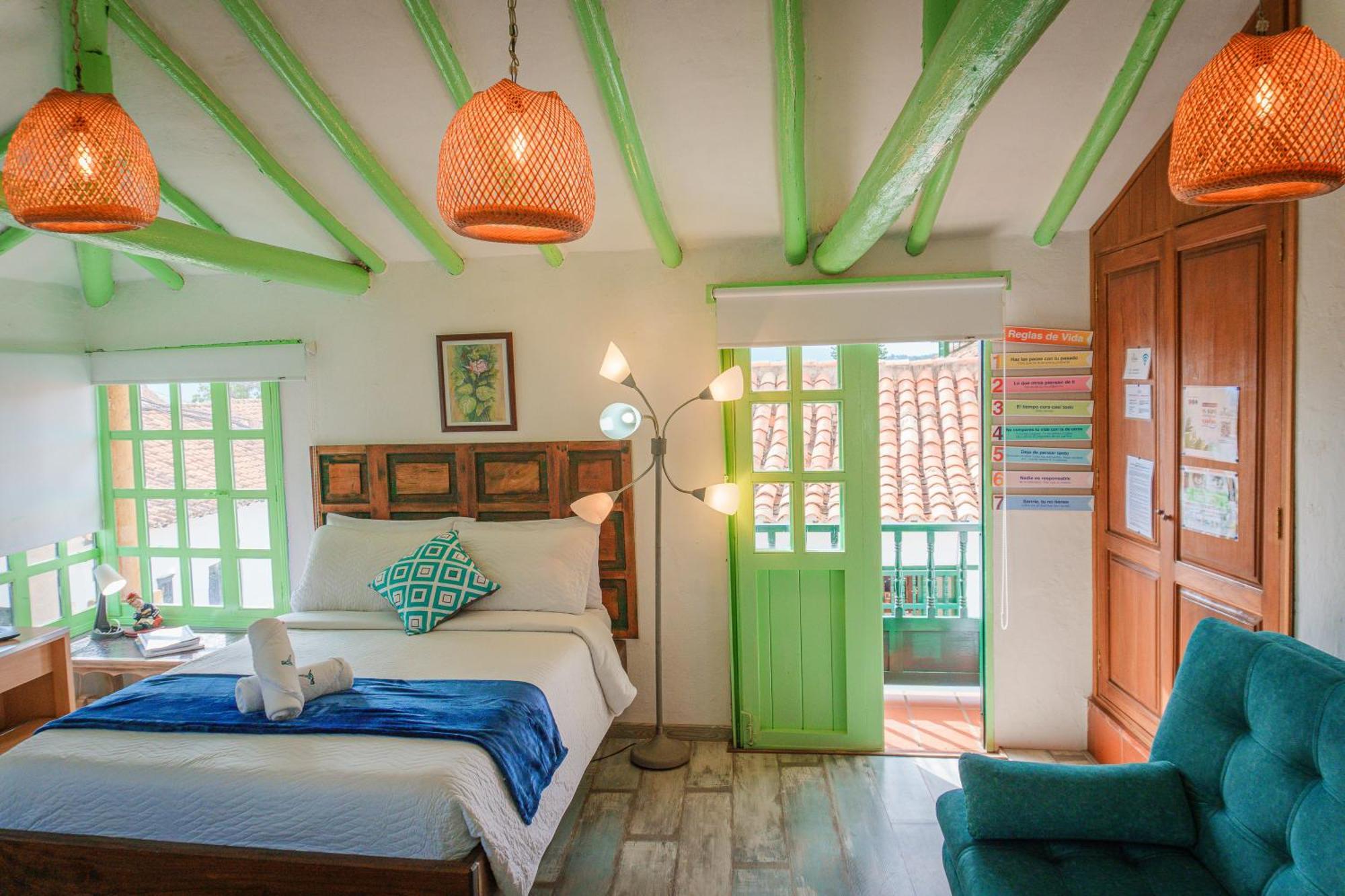 Apartamentos Y Habitaciones Le Colibri - Villa De Leyva Eksteriør bilde