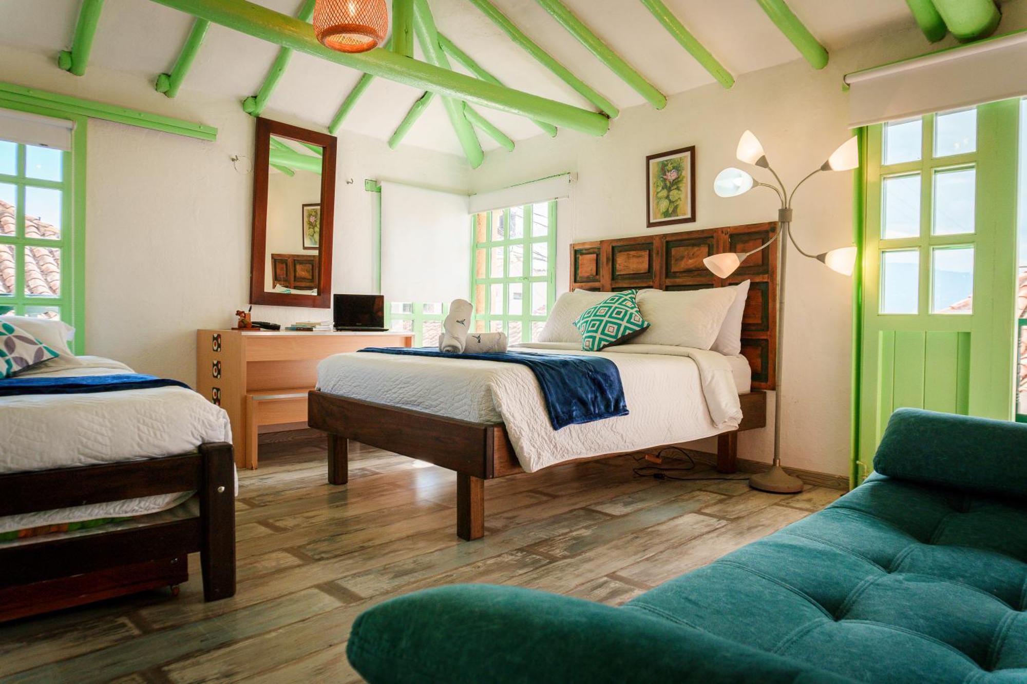 Apartamentos Y Habitaciones Le Colibri - Villa De Leyva Eksteriør bilde