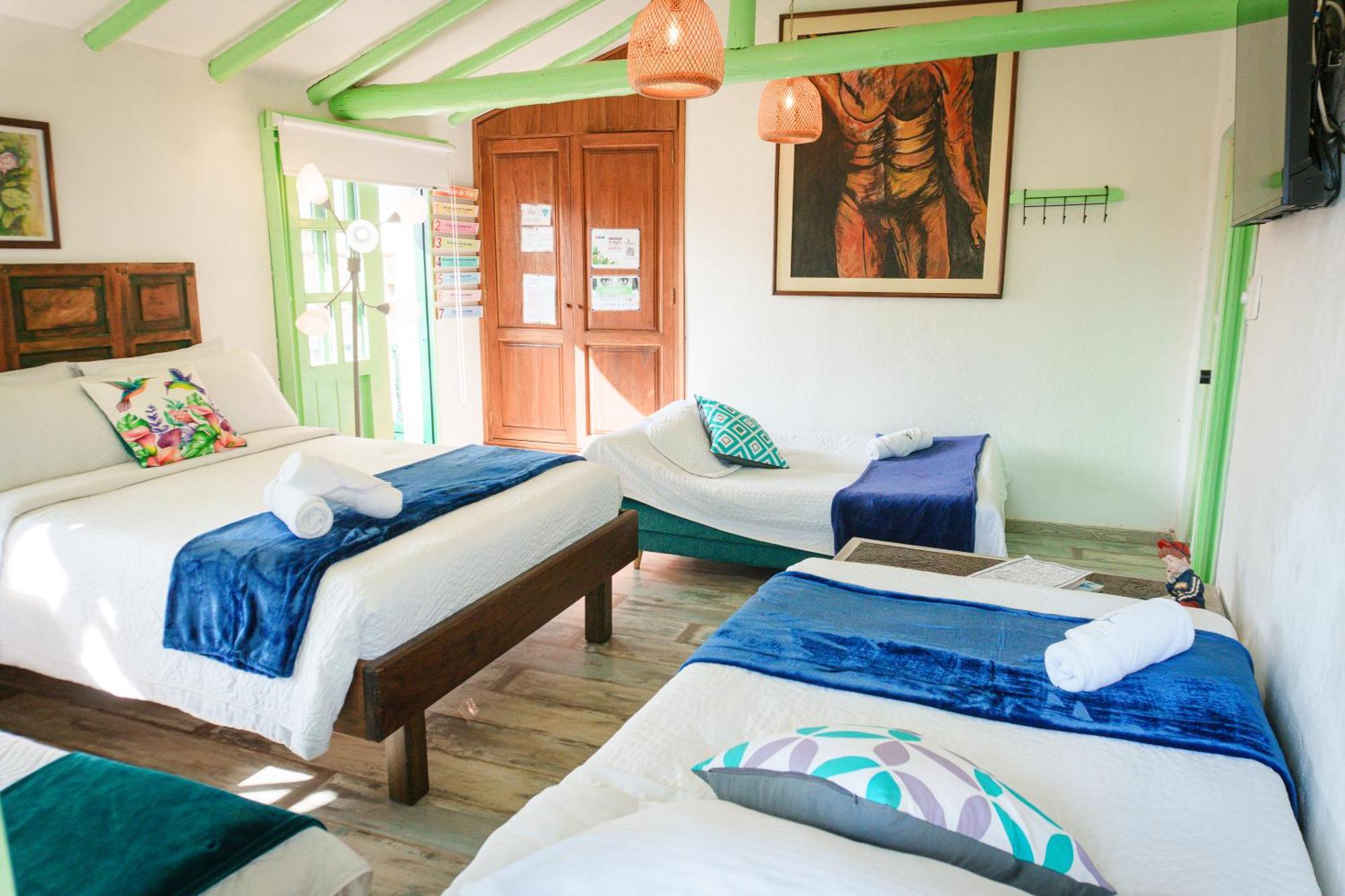 Apartamentos Y Habitaciones Le Colibri - Villa De Leyva Eksteriør bilde