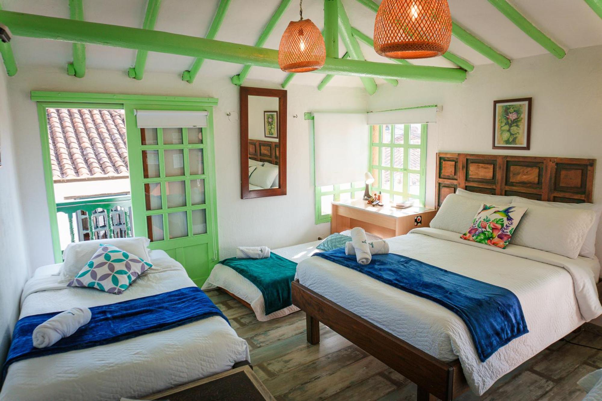 Apartamentos Y Habitaciones Le Colibri - Villa De Leyva Eksteriør bilde