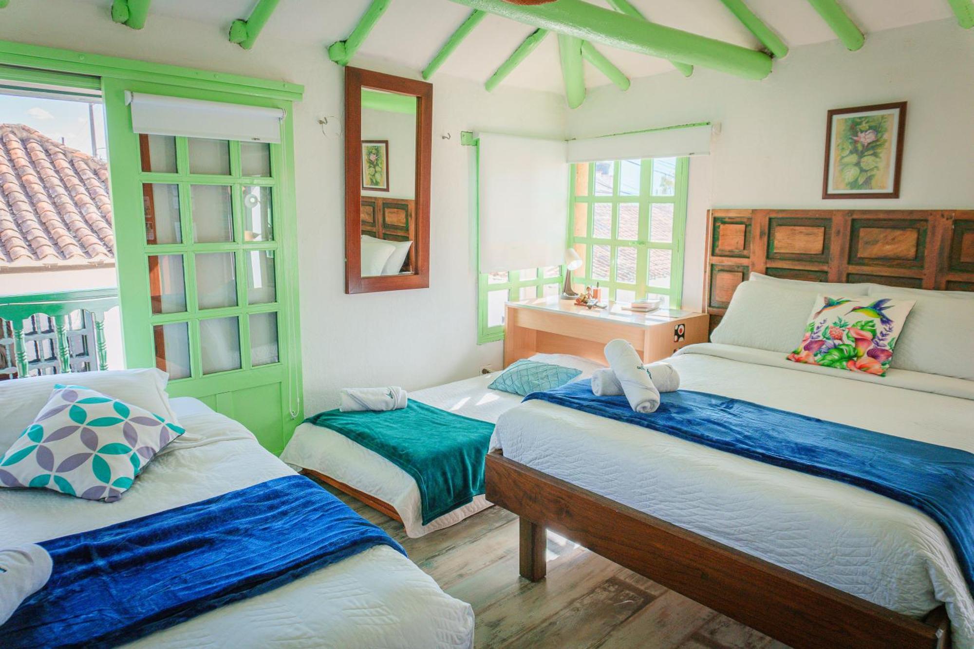 Apartamentos Y Habitaciones Le Colibri - Villa De Leyva Eksteriør bilde