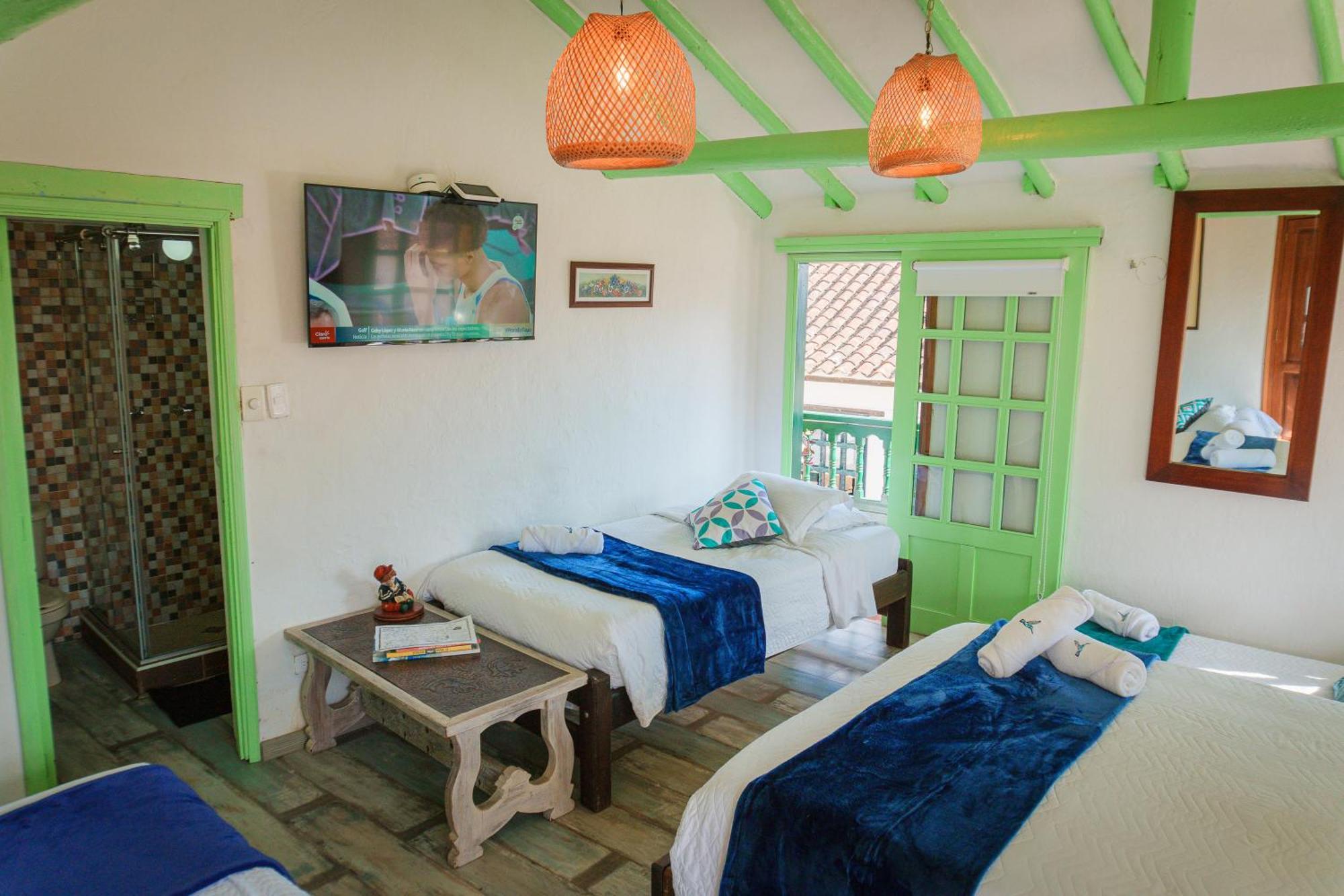 Apartamentos Y Habitaciones Le Colibri - Villa De Leyva Eksteriør bilde