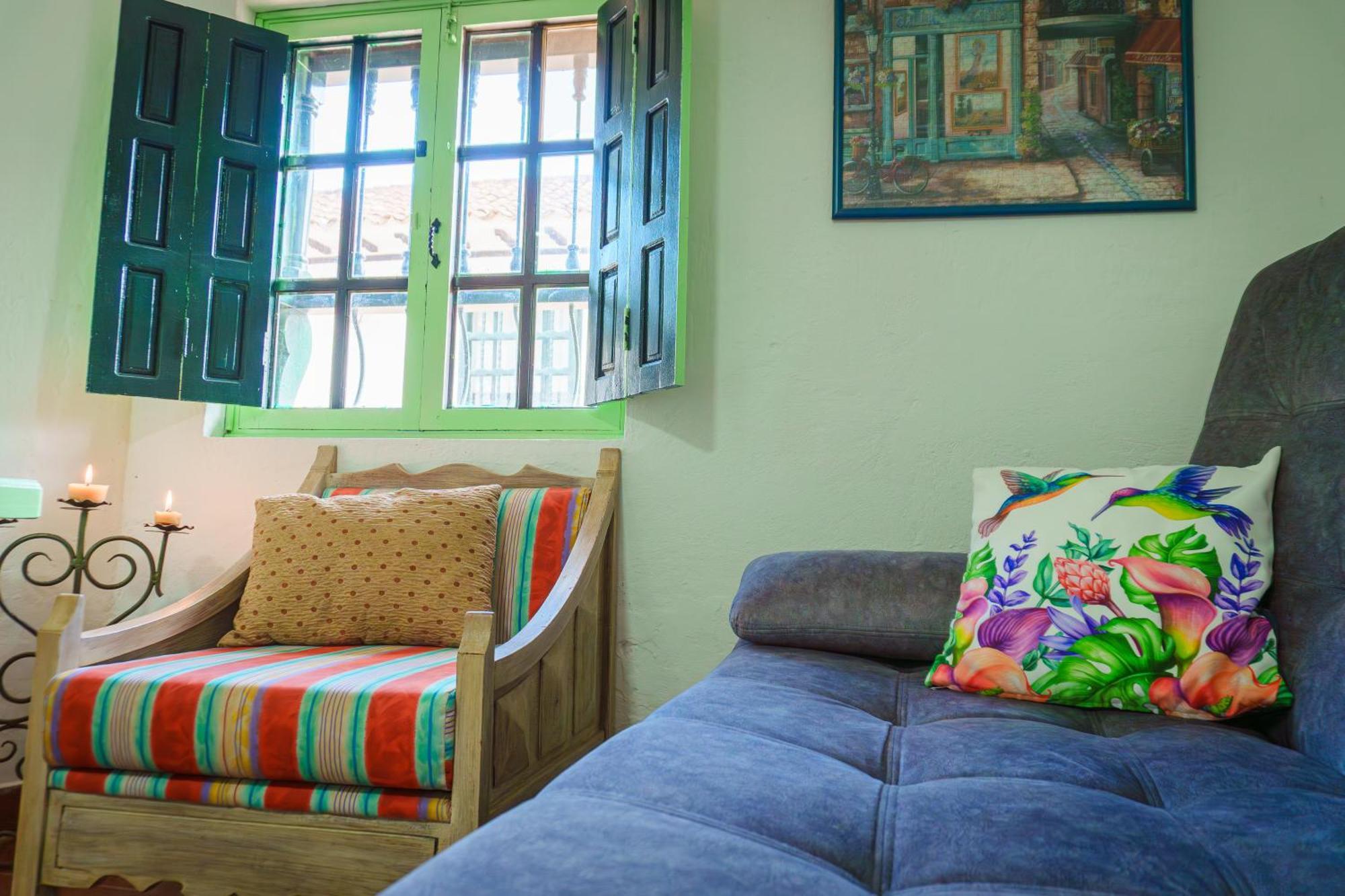 Apartamentos Y Habitaciones Le Colibri - Villa De Leyva Eksteriør bilde