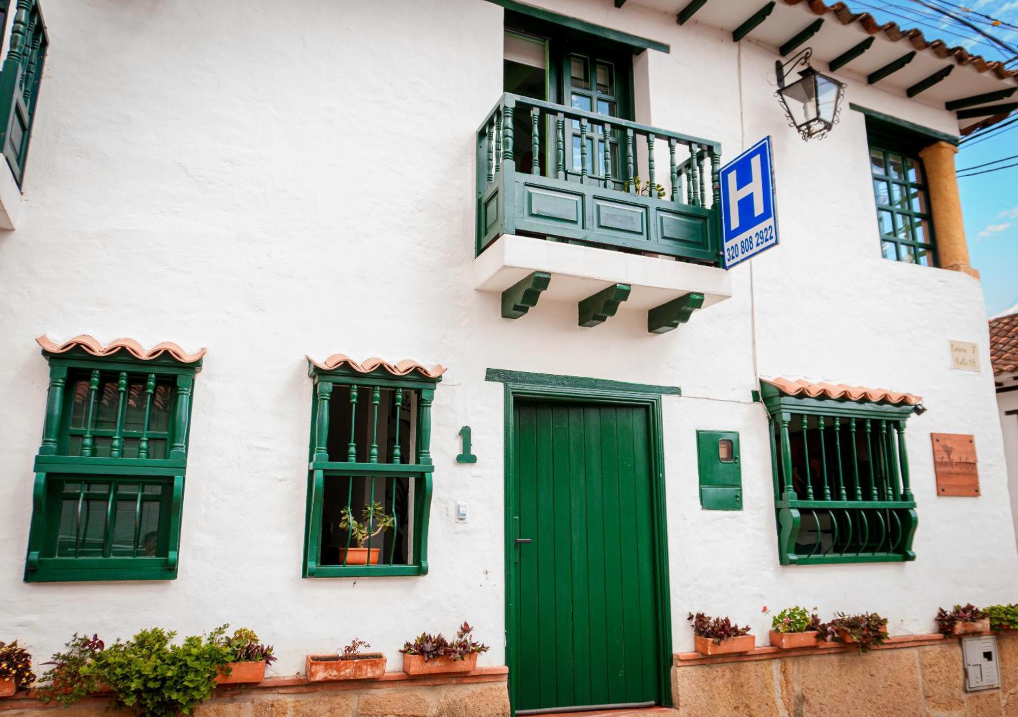 Apartamentos Y Habitaciones Le Colibri - Villa De Leyva Eksteriør bilde