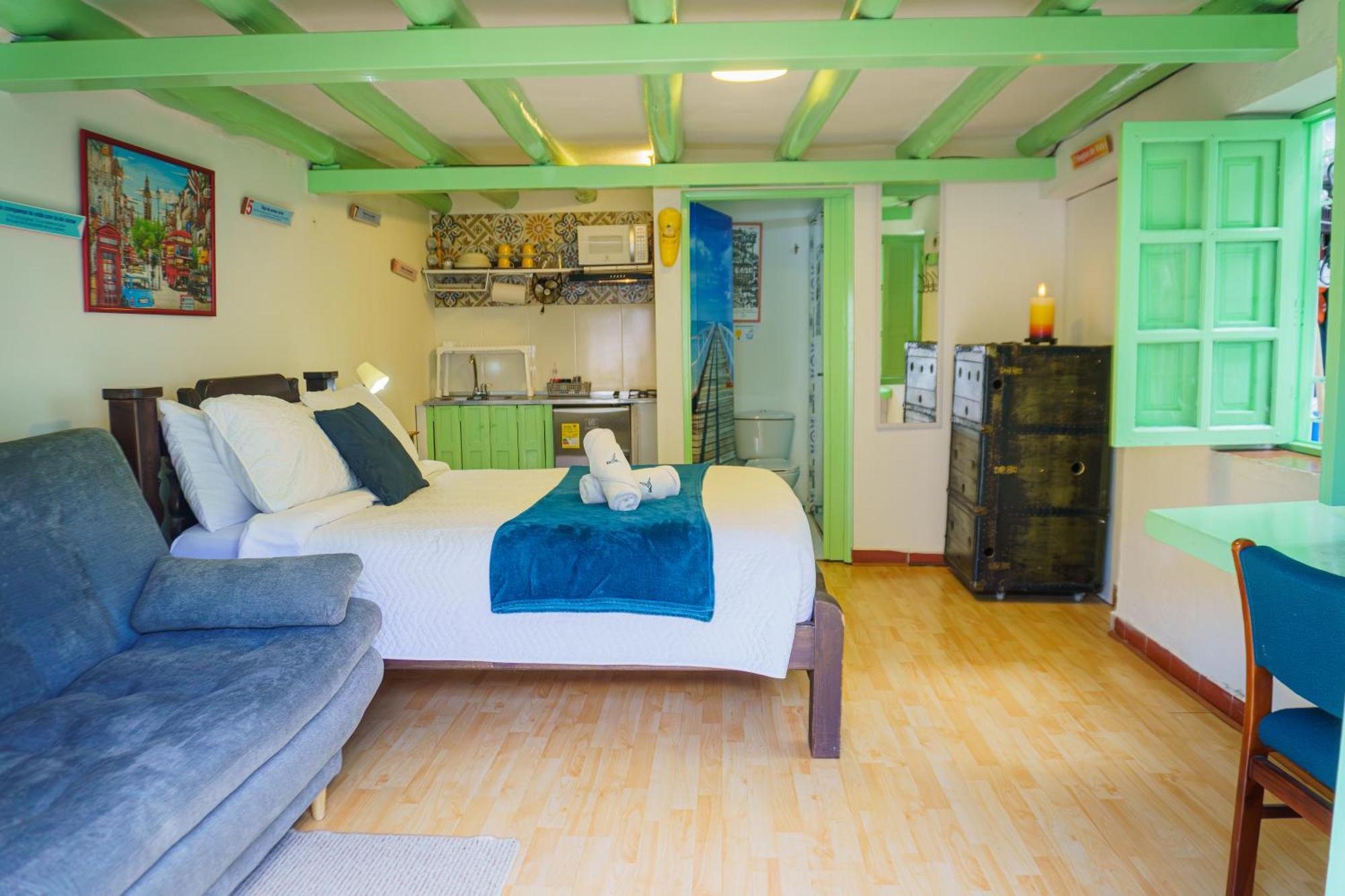 Apartamentos Y Habitaciones Le Colibri - Villa De Leyva Eksteriør bilde