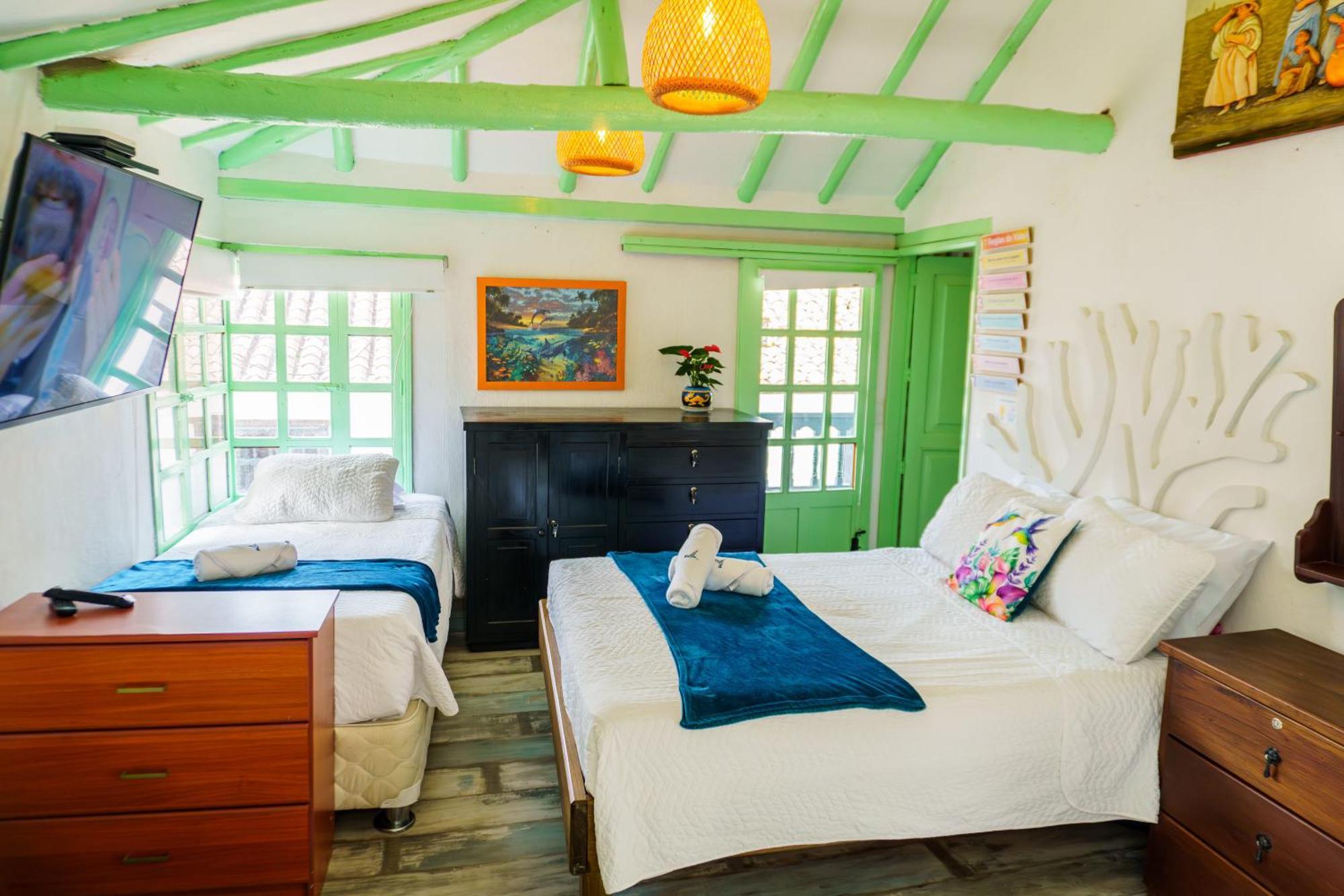 Apartamentos Y Habitaciones Le Colibri - Villa De Leyva Eksteriør bilde
