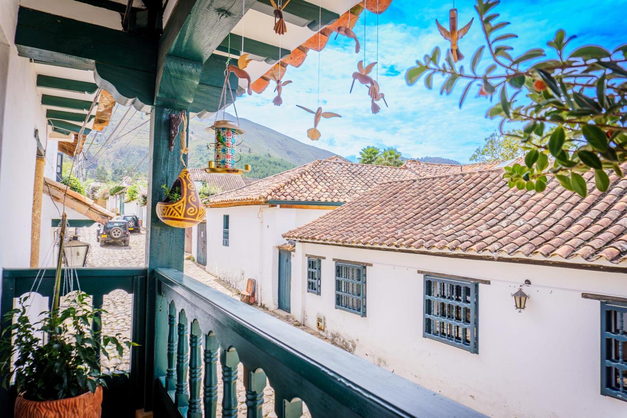 Apartamentos Y Habitaciones Le Colibri - Villa De Leyva Eksteriør bilde
