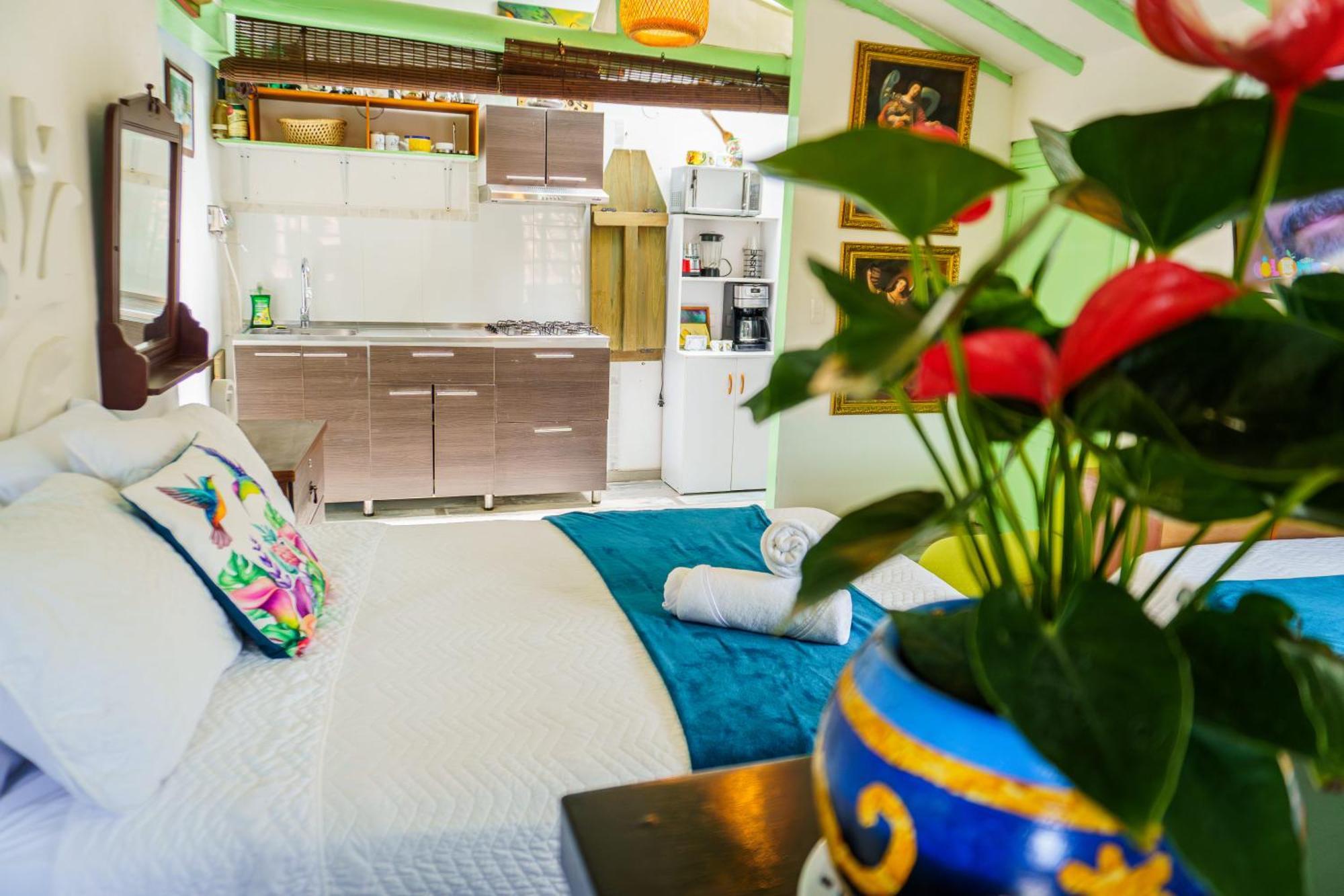 Apartamentos Y Habitaciones Le Colibri - Villa De Leyva Eksteriør bilde