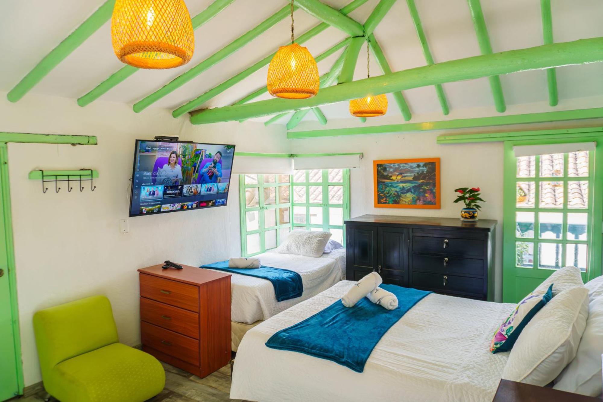 Apartamentos Y Habitaciones Le Colibri - Villa De Leyva Eksteriør bilde