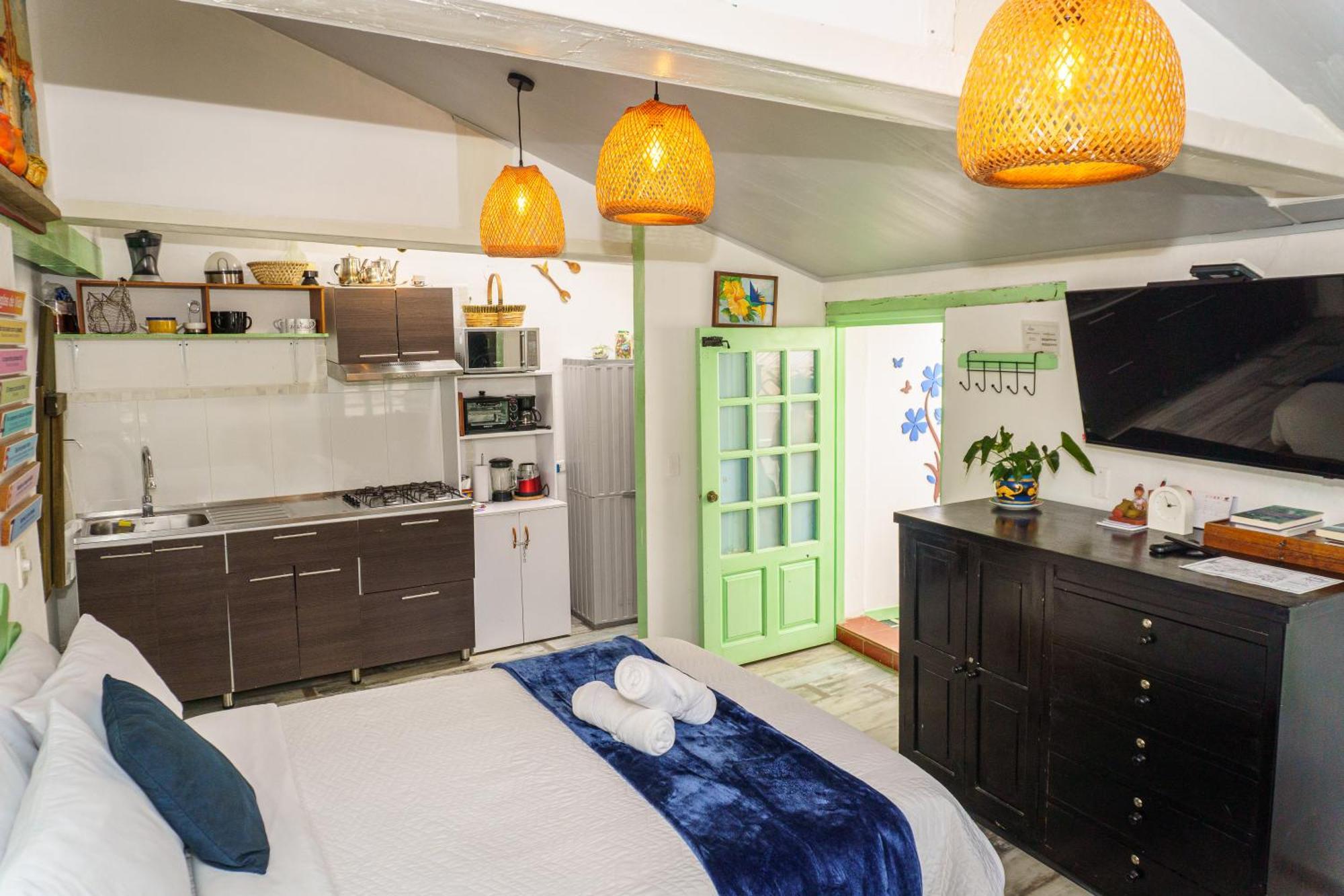 Apartamentos Y Habitaciones Le Colibri - Villa De Leyva Eksteriør bilde
