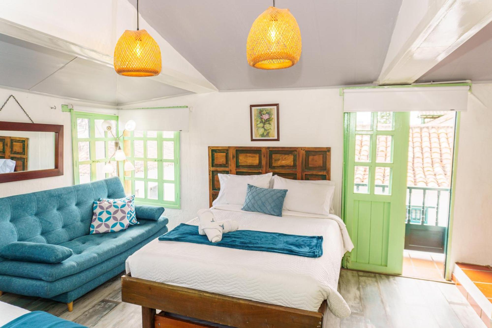 Apartamentos Y Habitaciones Le Colibri - Villa De Leyva Eksteriør bilde