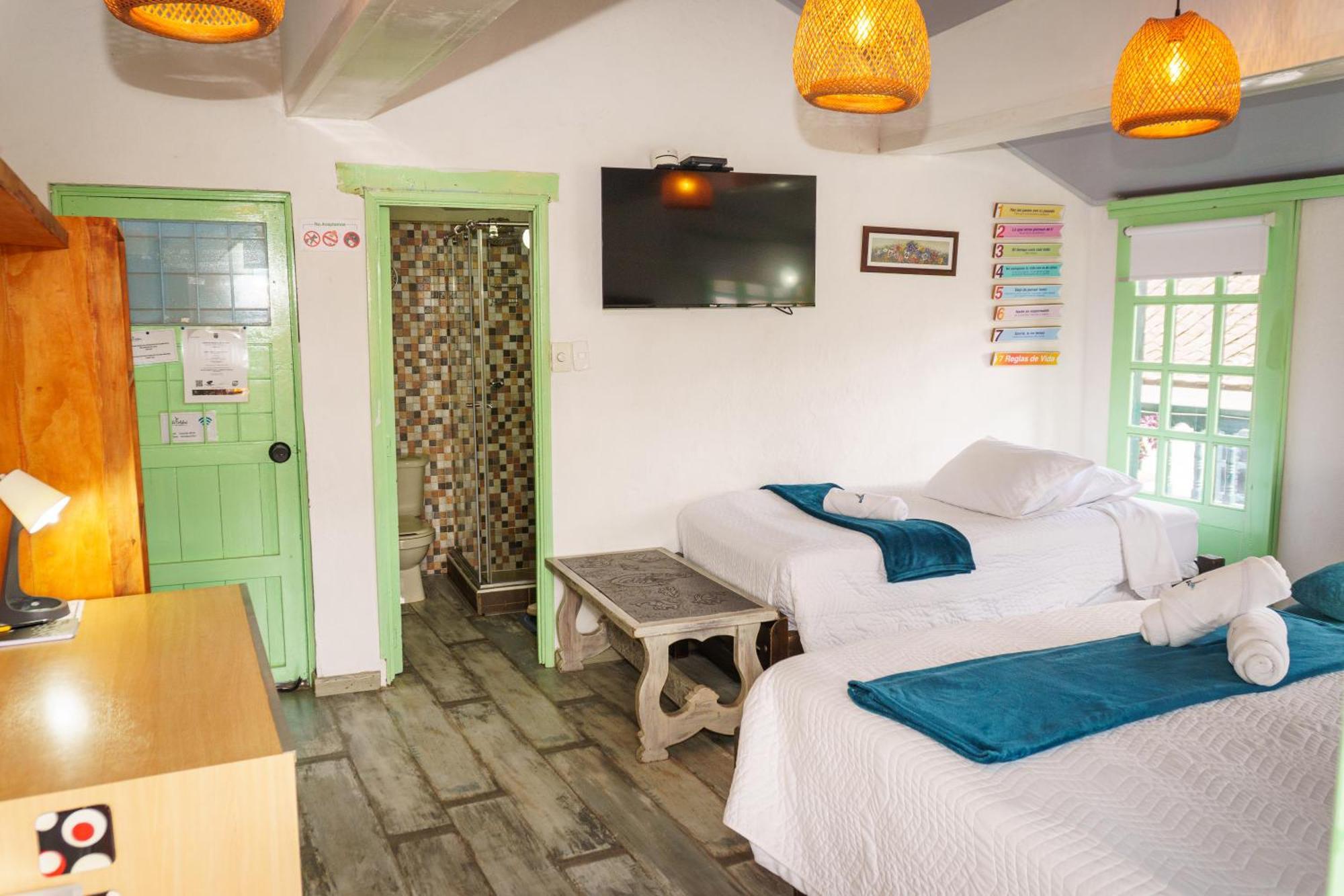 Apartamentos Y Habitaciones Le Colibri - Villa De Leyva Eksteriør bilde